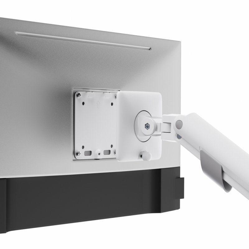 UCHWYT BIURKOWY GAZOWY DO 1 MONITORA LED/LCD 17-40" L-29GD ART 2-11kg 2xUSB 3.0 PREMIUM White