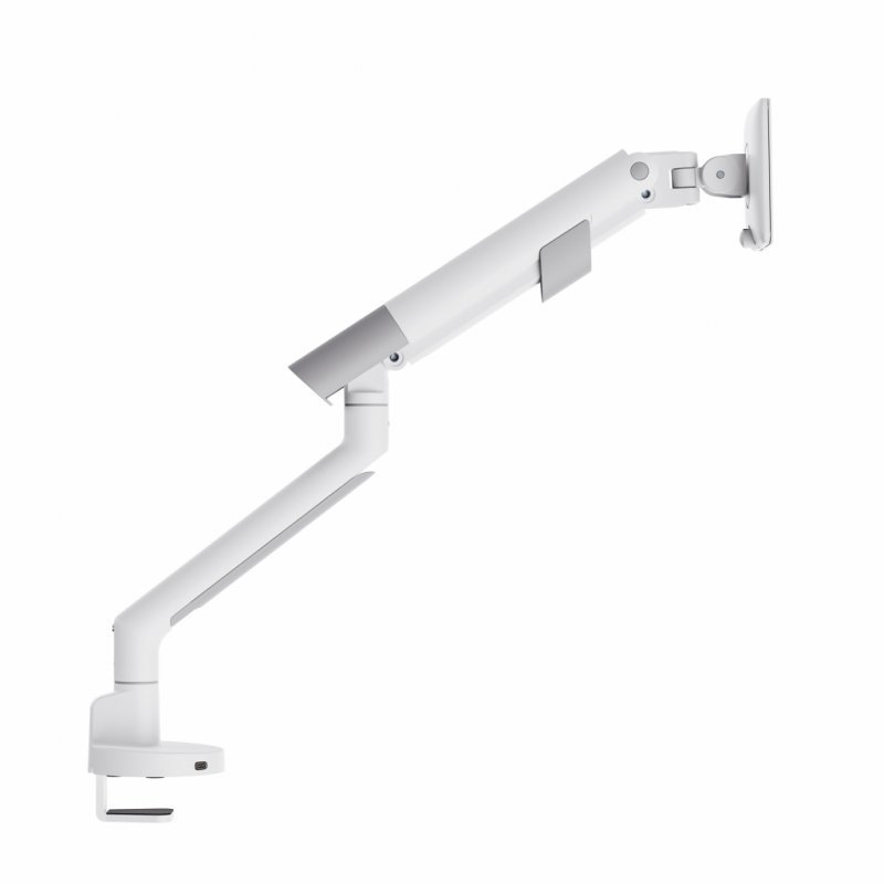 UCHWYT BIURKOWY GAZOWY DO 1 MONITORA LED/LCD 17-40" L-29GD ART 2-11kg 2xUSB 3.0 PREMIUM White