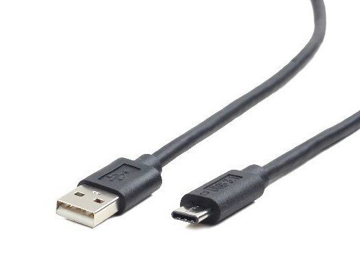 Kabel GEMBIRD CCP-USB2-AMCM-6 (USB 2.0 M - USB typu C M; 1,8m; kolor czarny)