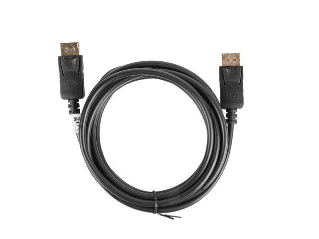 Kabel Lanberg CA-DPDP-10CC-0030-BK (DisplayPort M - DisplayPort M; 3m; kolor czarny)