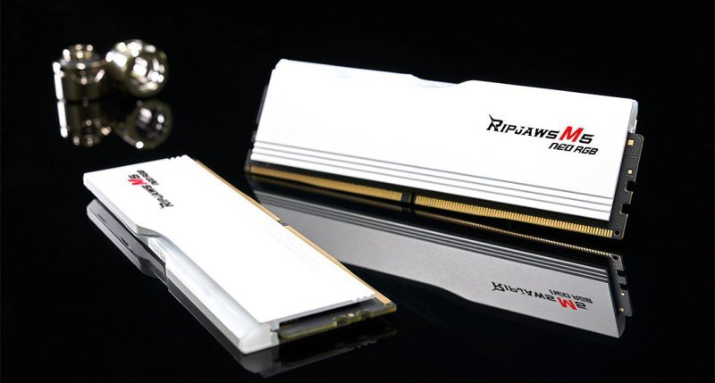 G.SKILL TRIDENT NEO AMD DDR5 2X48GB 6000MHZ CL30 WHITE F5-6000J3036F48GX2-RM5NRW