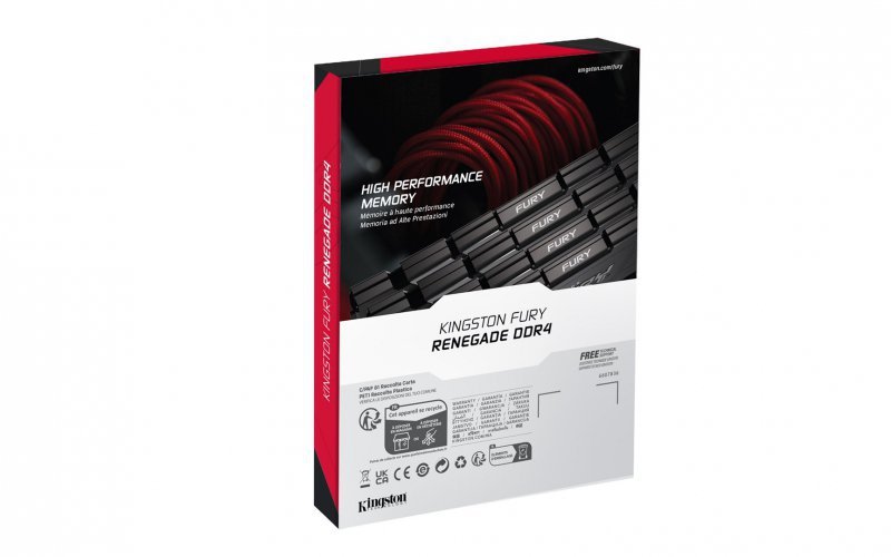 KINGSTON DDR4 16GB 3600MT/s CL16 DIMM FURY Renegade Czarny
