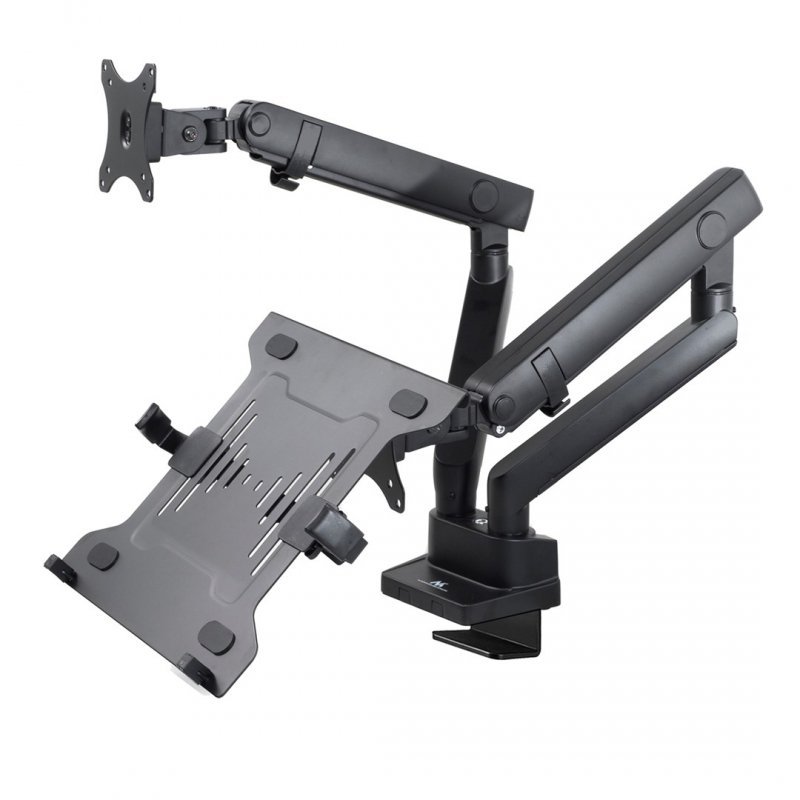 Uchwyt biurkowy Maclean MC-813 (biurkowy; 32&quot; - 17&quot;; max. 16 kg)