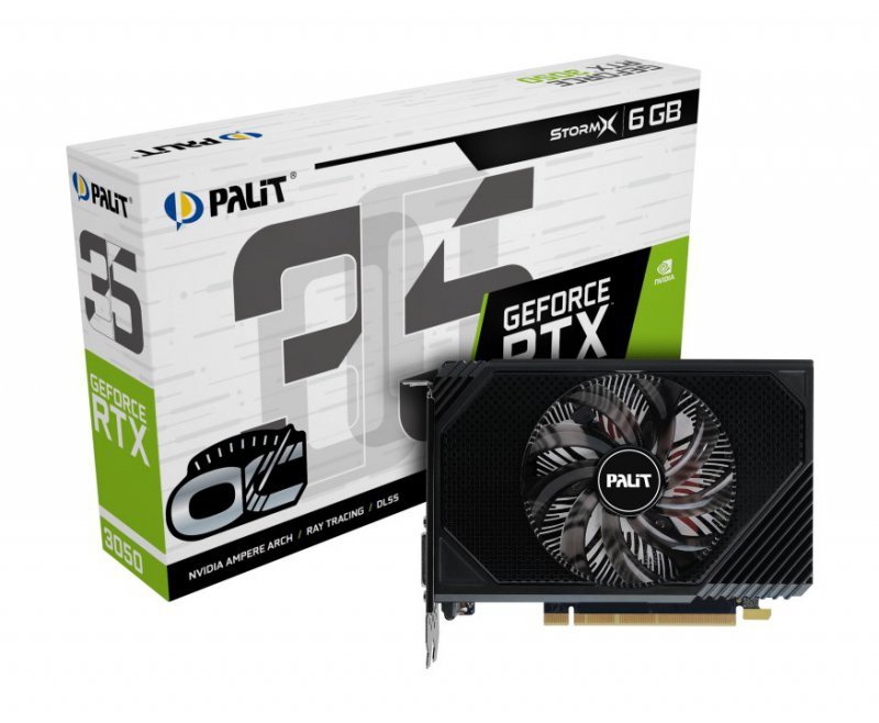 Karta graf. Palit RTX 3050 STORMX OC 6GB