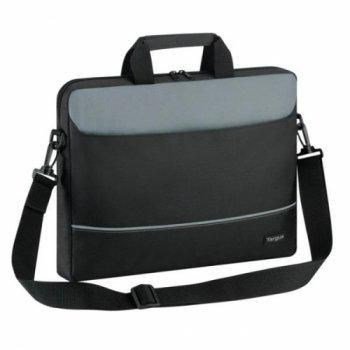Targus TBT238EU torba na laptop 39,6 cm (15.6&quot;) Czarny, Szary