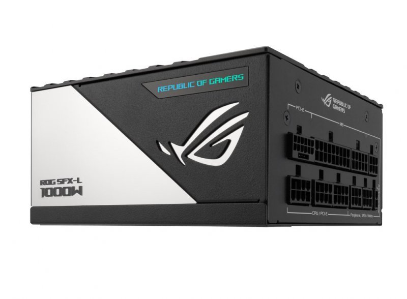 ASUS ROG Loki SFX-L 1000W Platinum moduł zasilaczy 24-pin ATX Czarny, Srebrny