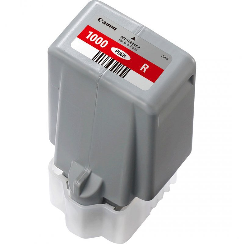Tusz Canon 0554C001 PFI-1000R 80 ml Czerwony