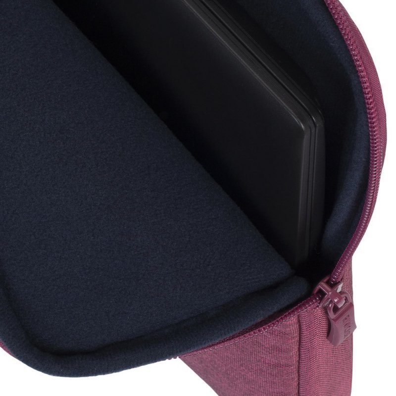 RIVACASE ETUI NA LAPTOP 13,3&quot;-14&quot; SUZUKA, CZERWONE, Z MATERIAŁU WODOODPORNEGO