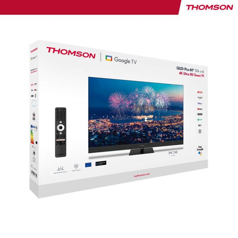 TV SET LCD 50&quot; QLED 4K/50QG6C14 THOMSON