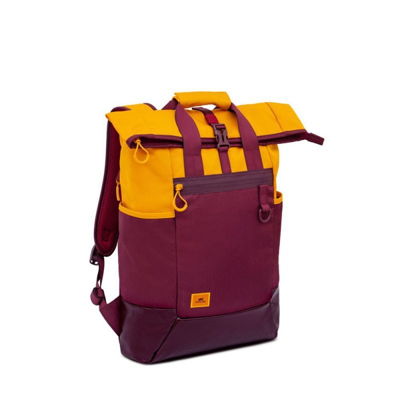 Plecak na laptop 15.6&quot; 25L Rivacase 5321 bordowo-żółty