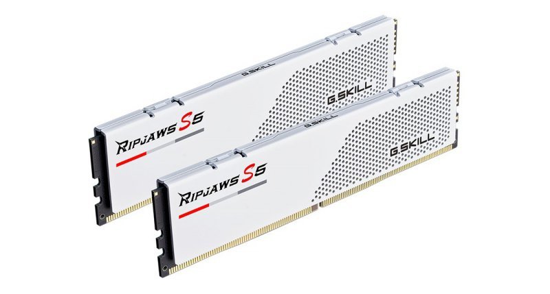 Pamięć RAM G.Skill D532GB 6000-32 Ripjaws S5 white K2