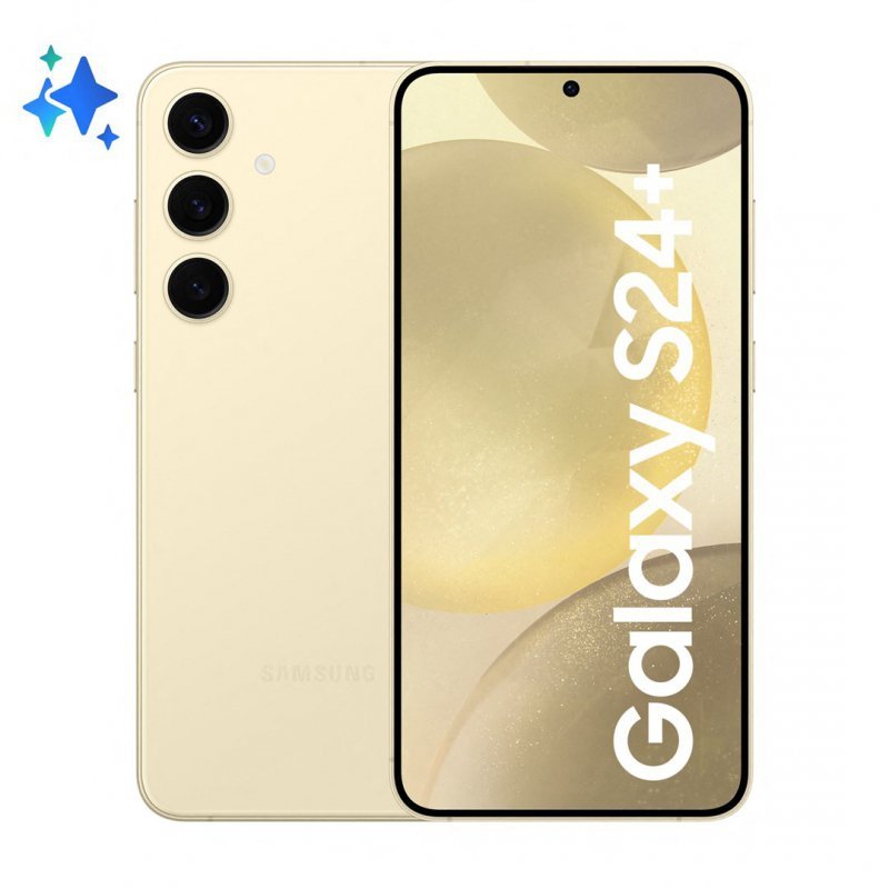 Samsung Galaxy S24+ 17 cm (6.7&quot;) Dual SIM 5G USB Type-C 12 GB 256 GB 4900 mAh Bursztyn, Żółty