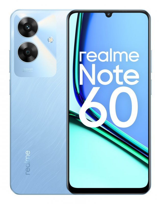 Telefon Realme Note 60 4G Dual Sim 4GB RAM 128GB - Voyage Niebieski