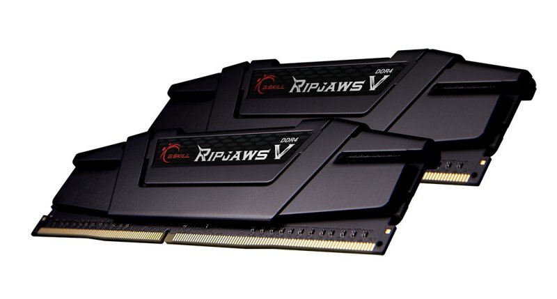 Zestaw pamięci RAM G.Skill Ripjaws V DDR4 64 GB: 2 x 32 GB - DIMM 288-pin - 2666 MHz / PC4-21300 - niebuforowana