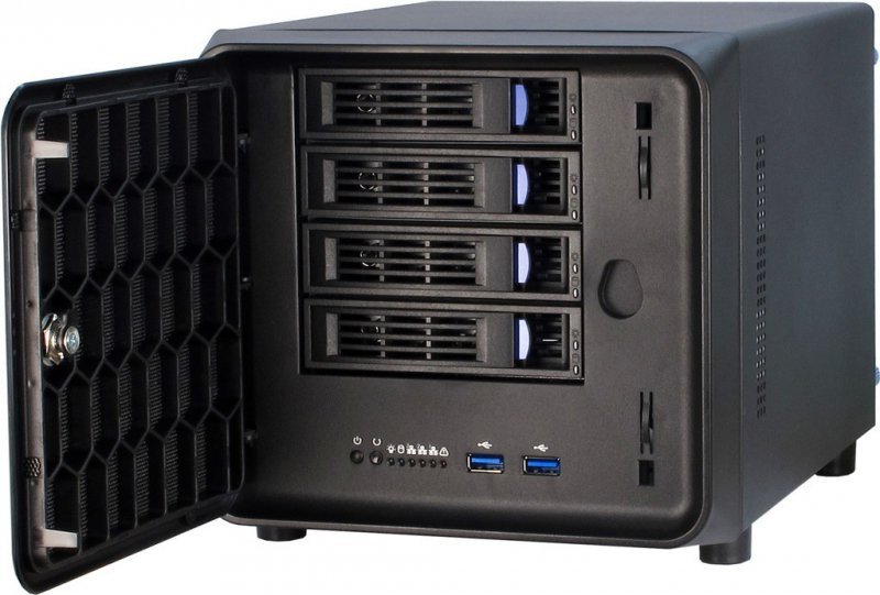Obudowa rack Inter-Tech Sc-4100 Rack Black