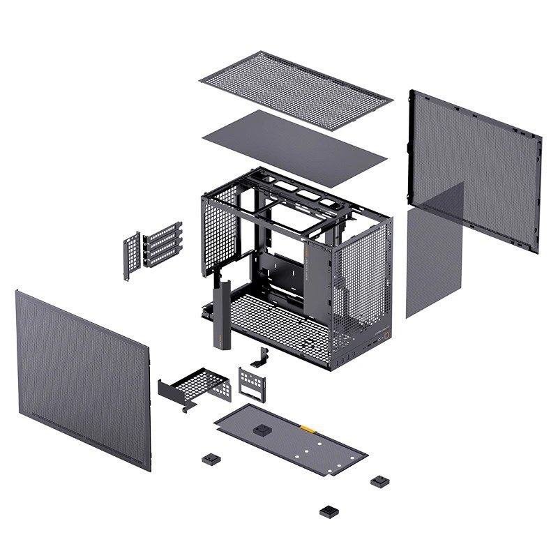 Jonsbo D32 PRO Midi Tower Czarny