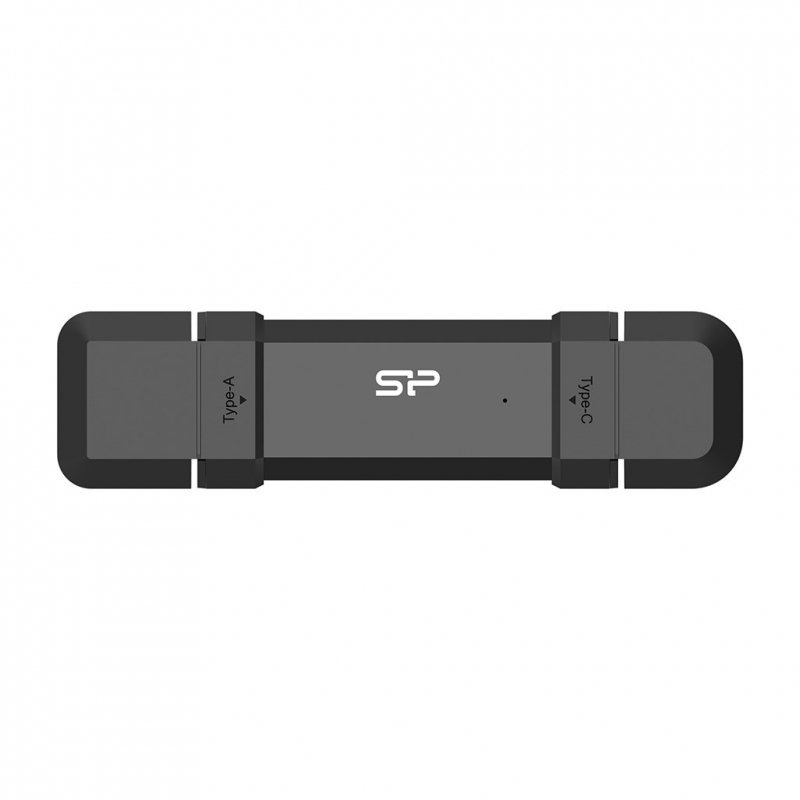 Silicon Power DS72 pamięć USB 500 GB USB Type-A / USB Type-C 3.2 Gen 2 (3.1 Gen 2) Czarny