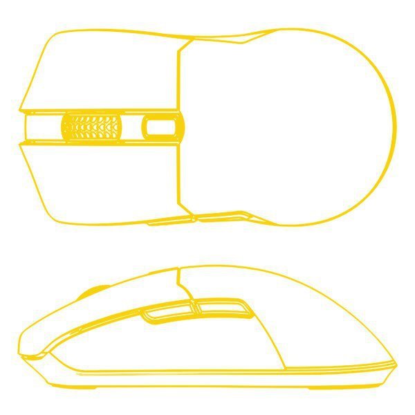 HATOR Pulsar 3 Wireless myszka Gaming Oburęczny RF Wireless + Bluetooth + USB Type-C Optyczny 12000 DPI
