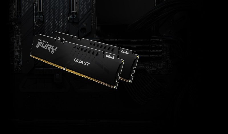 Kingston FURY DDR5 128GB (4x32GB) 5600MHz CL40 Beast Black (OUTLET)