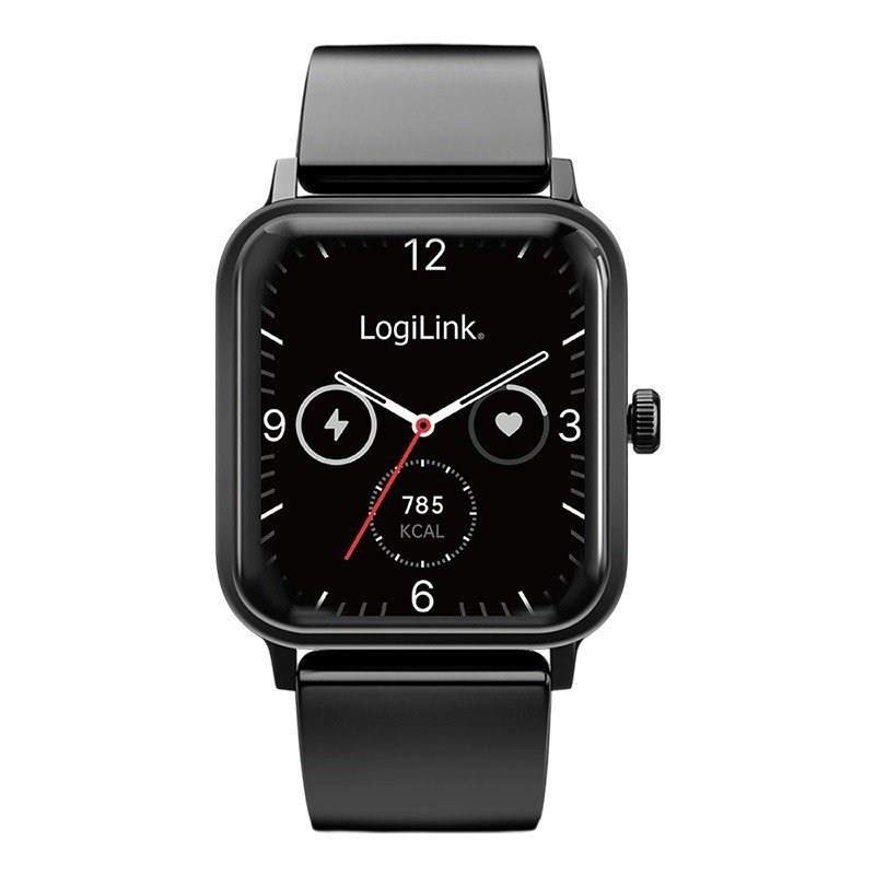 LogiLink Smartwatch LCD, BT5.2 IP68