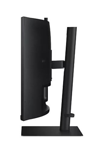 Samsung Monitor 34 cale ViewFinity S65VC VA 3440x1440 UWQHD 21:9 1xHDMI 1xDP 1xUSB-C (90W) 2xUSB 3.0 LAN (RJ45) 5ms HAS Webcam g