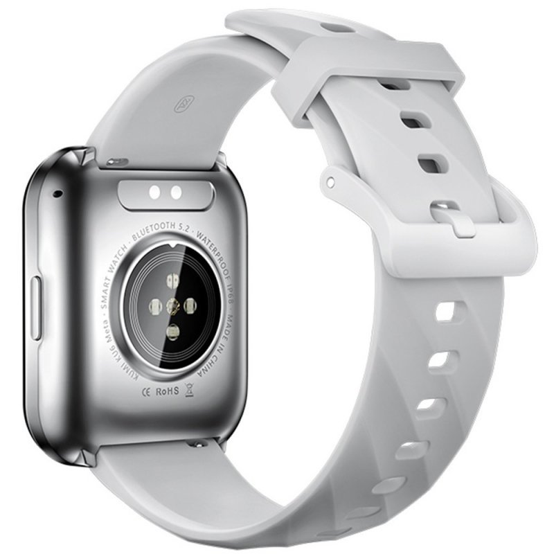 Kumi Smartwatch KU6 META 1.96 cala 260 mAh srebrny