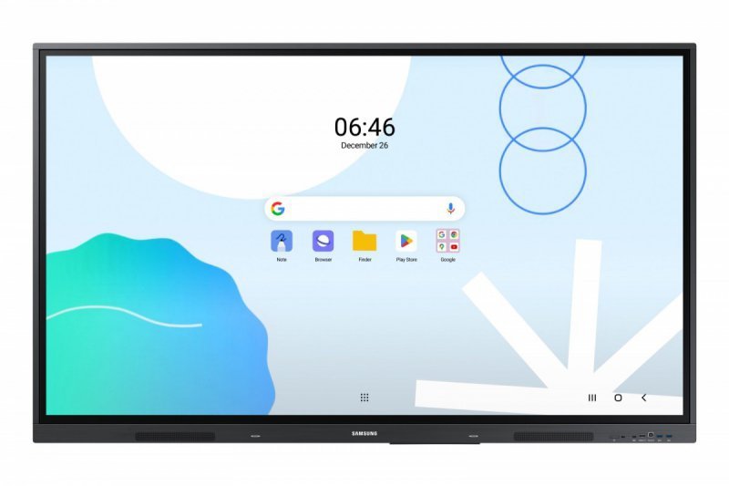 Samsung Monitor interaktywny WA86D 86 cali Dotykowy 16h/7 400(cd/m2) 3840x2160 (UHD) Android 13 3xHDMI 5xUSB 1xRJ45 WiFi/BT 3 la