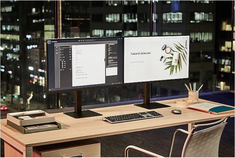 Samsung Monitor 24 cale ViewFinity S60UD IPS 2560x1440 WQHD 16:9 1xHDMI 2xDP(In+Out) 1xUSB-C 90W 3xUSB 3.0 LAN KVM 5ms PinP/PbyP