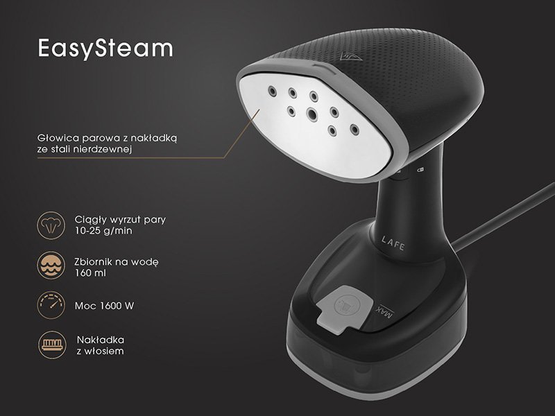 Parownica do ubrań LAFE EasySteam 1600W