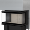 KOMINEK POWIETRZNY NBC/EASY BOX 7 kW Ø 160 W ZABUDOWIE MODUŁOWEJ BLACK