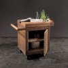 OFYR Storage insert PRO z 1 drzwiami Drewno Tekowe Small