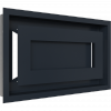 Kratka kominkowa WIND grafitowa 22x37