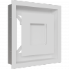 Kratka kominkowa WIND biała 22x22