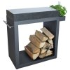 Stolik Artiss duży 80x45x91cm grafit