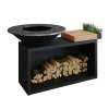 OFYR Island Black 100 Drewno Tekowe