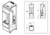 Piec na pellet Mura NES EVO 10 kW hermetyczny