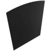 Podstawa stalowa pod piec Wzór 8 80x100 cm czarna