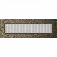 KRATKA kominkowa 11x32 czarno-złota 