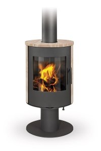 Piec wolnostojący ROMOTOP EVORA T 07 - piaskowiec