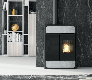 Piec na pellet Edilkamin BILD UP Air Tight C steatyt