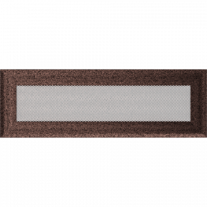 KRATKA kominkowa galwaniczna 11x32 Oskar miedziana malowana