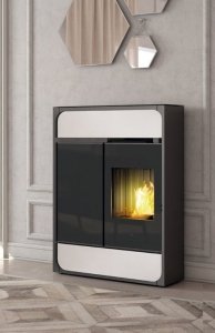 Piec na pellet Edilkamin BILD 9+ AT ceramika