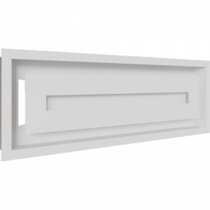 Kratka kominkowa WIND biała 17x49