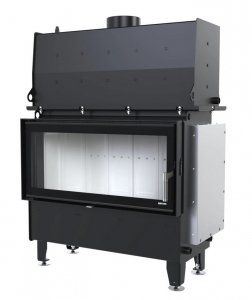 Wkład kominkowy z płaszczem wodnym DEFRO Riva LA 22 kW