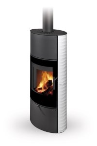 Piec wolnostojący ROMOTOP SONE G 01 A - ceramika falista