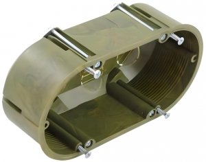 Puszka podtynkowa podwójna płytka do sterownika