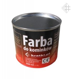 Farba do kominków - puszka 200 ml