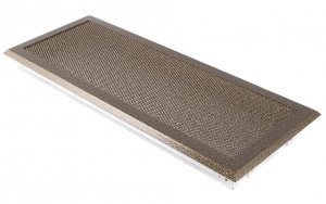 Kratka kominkowa 16x45cm stare złoto