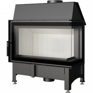 WKŁAD KOMINKOWY ZIBI 11 kW prawy BS DECO