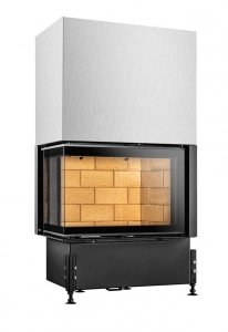 Wkład kominkowy Kobok Midi Corner VD 670 lewa szyba